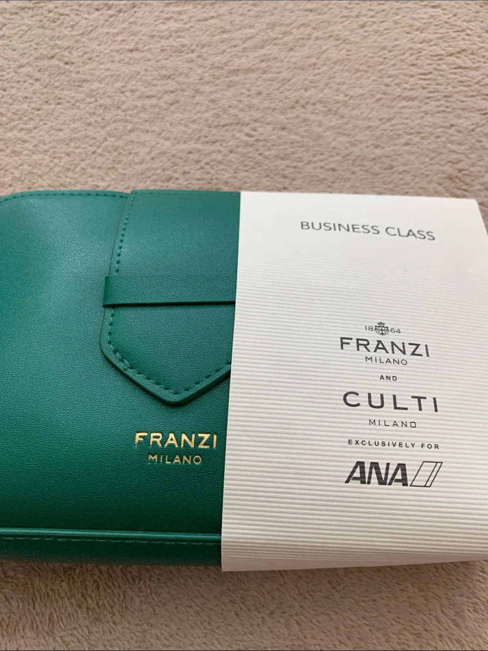 Franzi Milano travel bag and Culti cosmetics